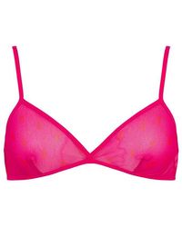 Saint Laurent - Cassandre Bralette - Lyst