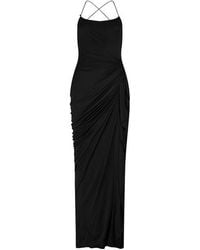 Versace - Liquid Jersey Gown Maxi Dress - Lyst