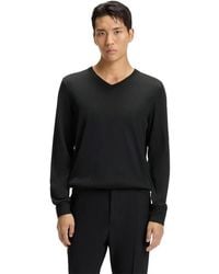 BOSS - Melba P Knitted Top - Lyst