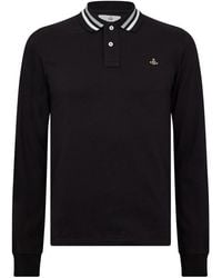 Vivienne Westwood - Long Sleeve Polo Shirt - Lyst
