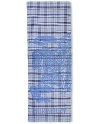 Burberry - Burb Gauze Scarf Ld63 - Lyst
