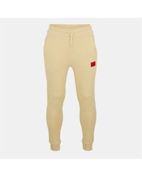 HUGO - Closed Hem Fleece Joggers - Lyst