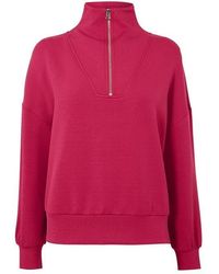 Varley - Hawley Half Zip Sweatshirt - Lyst