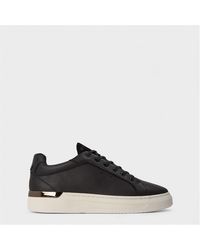 Mallet - Mallet Grftr Leather Trainers - Lyst