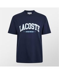 Lacoste - Big Logo T-Shirt - Lyst