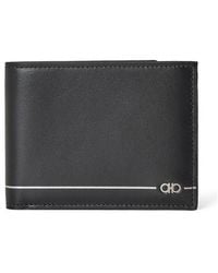 Ferragamo - Fg Stripe Bilfold Sn63 - Lyst
