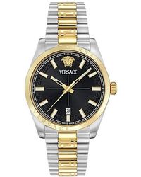 Versace - Millennium Quartz Analogue Quartz Watch - Lyst
