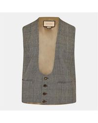Gucci - Wool Formal Waistcoat - Lyst