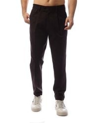 BOSS - Front Pleated Trousers - Lyst