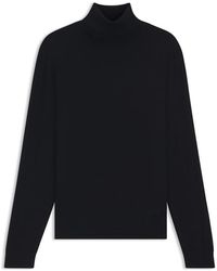 BOSS - X Beckham Rollneck Cashmere Sweater - Lyst