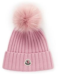 Moncler - Pom Pom Bobble Hat - Lyst