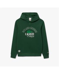 Lacoste - Sportsuit Roland-Garros Edition Sweatshirt - Lyst