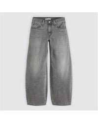 Levi's - Middy Balloon Cotton Wide Leg Jeans - Lyst