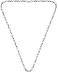 BOSS - Gents Chain For Him Stainless Steel Necklace - Lyst