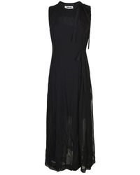 Diane von Furstenberg Flare Dress - Black