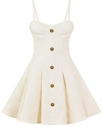 Balmain - Denim Dress Ld63 - Lyst