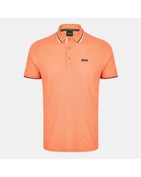BOSS - Paddy Short-Sleeve Polo Shirt - Lyst