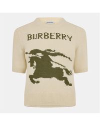 Burberry - Burb Skylar Ekd Knitted Top - Lyst