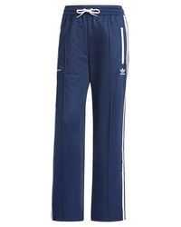 adidas Originals - Sporty And Rich Logo Open Hem Woven Tracksuit Joggers - Lyst