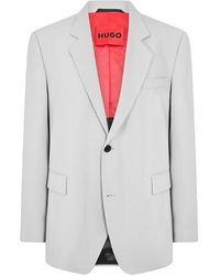 HUGO - Velvet Blazer - Lyst