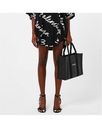 Balenciaga - Script Logo Woven Oversized Fit Tracksuit Shorts - Lyst