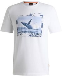 BOSS - Dunetrace Regular Fit T-Shirt - Lyst