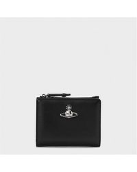 Vivienne Westwood - Viv Slimflap Zip Around Purse - Lyst