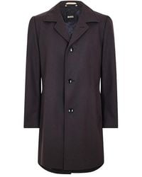 BOSS - H-Task Overcoat - Lyst