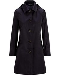 Ralph Lauren - Genuine Leather Structured Trench Coat - Lyst