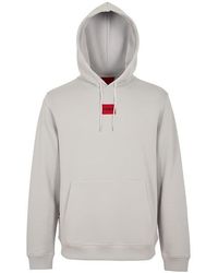 HUGO - Over The Head Hoodie - Lyst