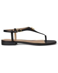 Ralph Lauren - Flat Sandals - Lyst