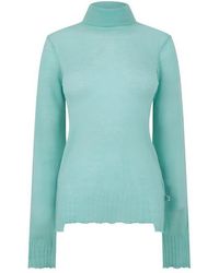 Bottega Veneta - Crew Neck Knitwear Sweatshirt - Lyst