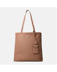 Prada - Daino Soft Tote Bag - Lyst