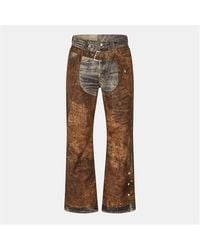 Acne Studios - Trompe Loeil Straight Leg Jeans - Lyst