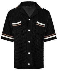 The Couture Club - Patterned Short Sleeve Shirt - Lyst