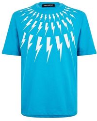 Neil Barrett - Lightning Bolt T Shirt - Lyst