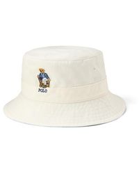 Polo Ralph Lauren - Polo Bear Twill Bucket Hat - Lyst