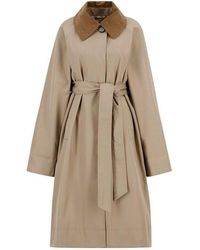 Barbour - Reagan Showerproof Trench Coat - Lyst