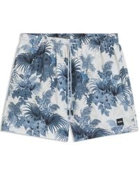 BOSS - Piranha Breathable Mesh Lining Swim Shorts - Lyst