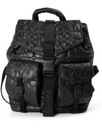 Ganni - Quilted Bckpck Ld61 - Lyst