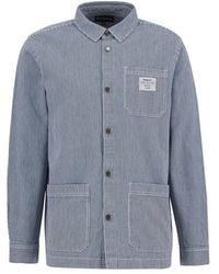 Barbour - Tindale Striped Overshirt - Lyst