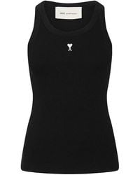 Ami Paris - De Caur Tank Vest - Lyst