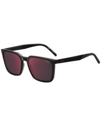 HUGO - Round Sunglasses - Lyst