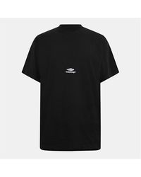 Balenciaga - T-Shirt 3B Sports Icon Oversize - Lyst