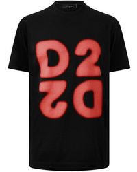DSquared² - Crewneck Shortsleeve Tee - Lyst