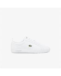 Lacoste - Carnabase S Trainers White/pink 6 - Lyst