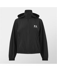 Balenciaga - X Under Armour Hooded Funnel Neck Windbreaker - Lyst