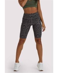 Wolf & Whistle - Eco Dusty Leopard Shorts - Lyst