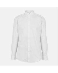 BOSS - Long Sleeve Oxford Shirt - Lyst