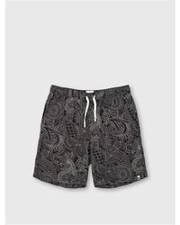 Pretty Green - Fleece Jogger Shorts - Lyst